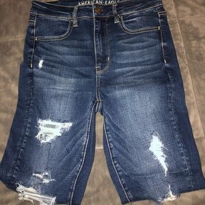 American Eagle ripped jeans